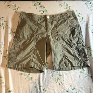 Tan Cargo Shorts
